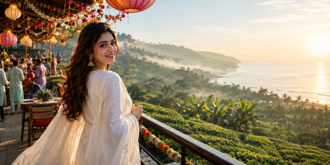 গাজীপুরে ক্যাসিনো অ্যাপ সহ চা বাগান দৃশ্য